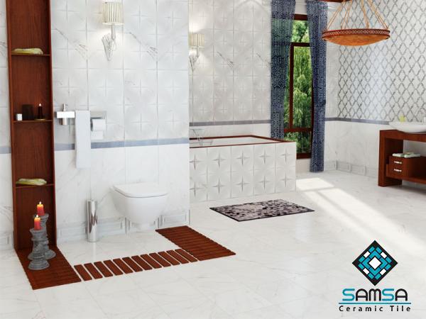 White tiles bathroom price + wholesale and cheap packing specifications