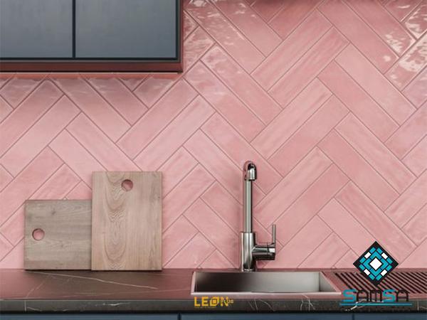 Pink kitchen tiles price + wholesale and cheap packing specifications