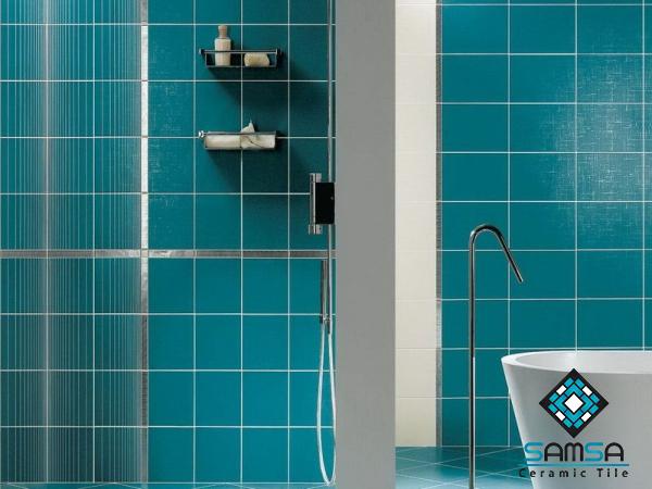 Buy large or small tiles in bathroom + best price