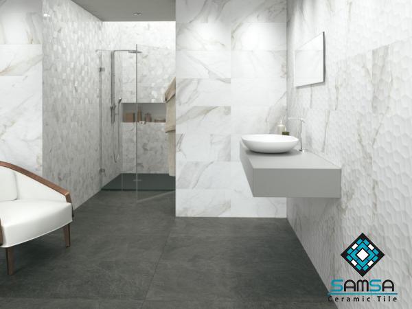 Large vertical tiles bathroom | Buy at a cheap price
