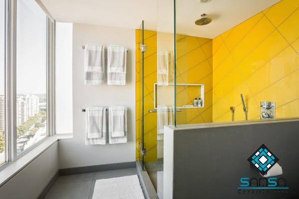 The price and purchase types of ceramic tile yellow