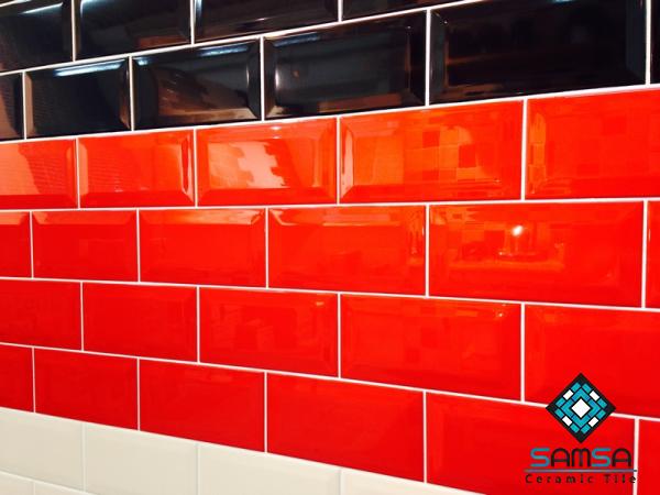 Red kitchen tiles purchase price + preparation method