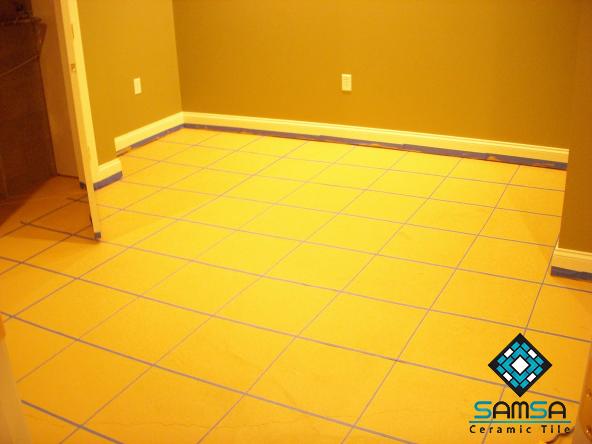Purchase and today price of floor tiles yellow